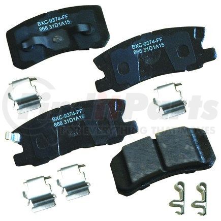 SBC868 by BENDIX - STOP CERAMIC DISC PAD SET