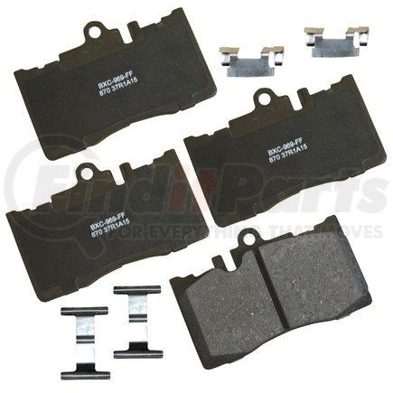 SBC870 by BENDIX - Stop Ceramic Disc Pad Set