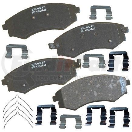 SBC887 by BENDIX - Stop Ceramic Disc Pad Set