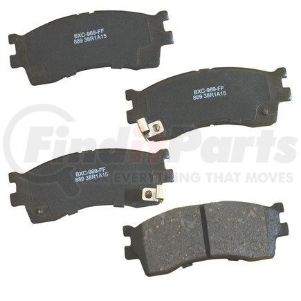 SBC889 by BENDIX - Stop Ceramic Disc Pad Set