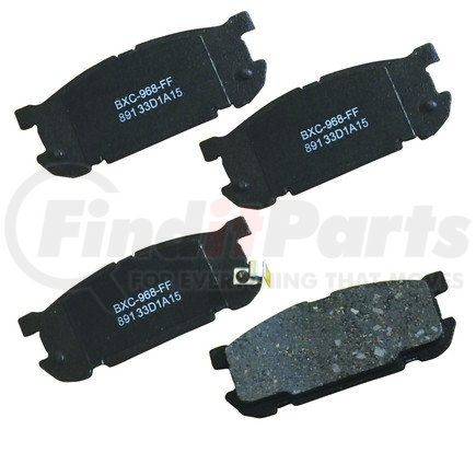 SBC891 by BENDIX - STOP CERAMIC DISC PAD SET