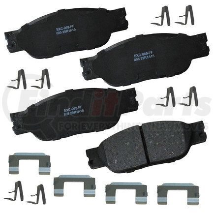 SBC805 by BENDIX - Stop Ceramic Disc Pad Set