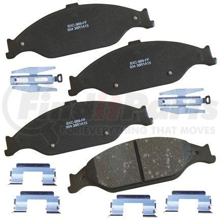 SBC804 by BENDIX - STOP CERAMIC DISC PAD SET