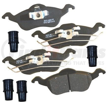 SBC816 by BENDIX - Stop Ceramic Disc Pad Set