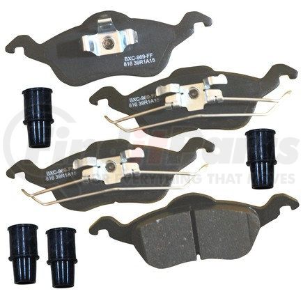 SBC816 by BENDIX - Stop Ceramic Disc Pad Set
