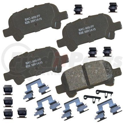 SBC828 by BENDIX - Stop Ceramic Disc Pad Set