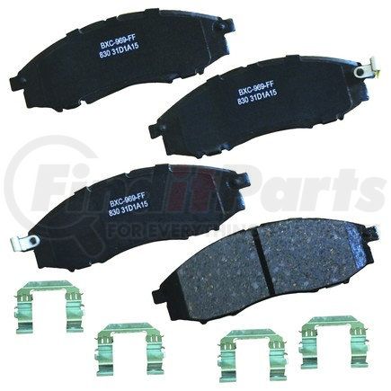 SBC830 by BENDIX - Stop Ceramic Disc Pad Set