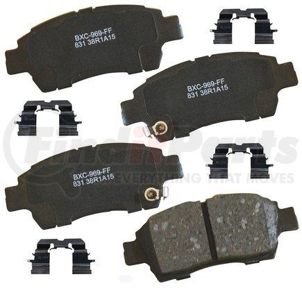 Bendix SBC831 Disc Brake Pad Set Stop Ceramic Disc Pad Set