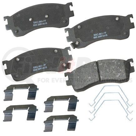 SBC893 by BENDIX - Stop Ceramic Disc Pad Set