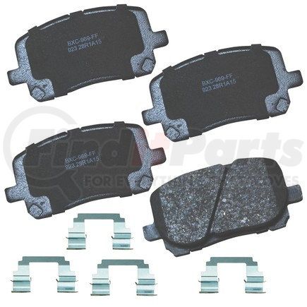 SBC923 by BENDIX - Stop Ceramic Disc Pad Set