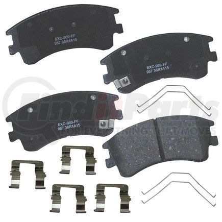 SBC957 by BENDIX - Stop Ceramic Disc Pad Set