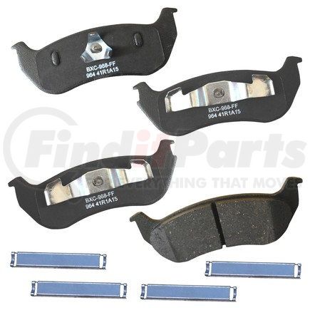 SBC964 by BENDIX - Stop Ceramic Disc Pad Set