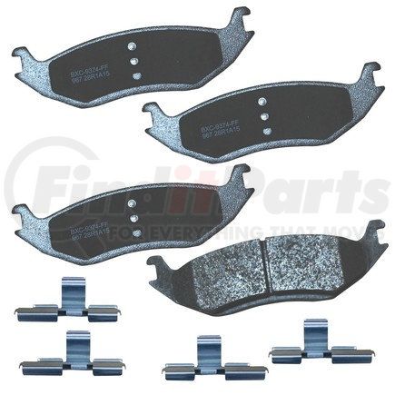 SBC967 by BENDIX - Stop Ceramic Disc Pad Set