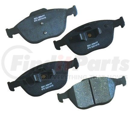 SBC970 by BENDIX - Stop Ceramic Disc Pad Set