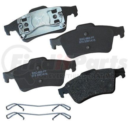 SBC973 by BENDIX - STOP CERAMIC DISC PAD SET