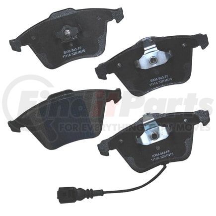 SBM1111A by BENDIX - STOP CERAMIC DISC PAD SET