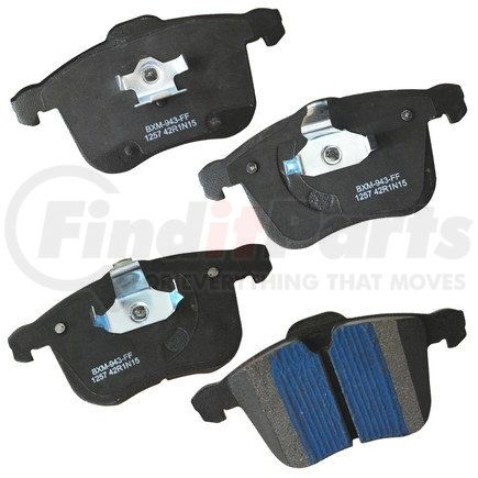 SBM1257 by BENDIX - STOP CERAMIC DISC PAD SET