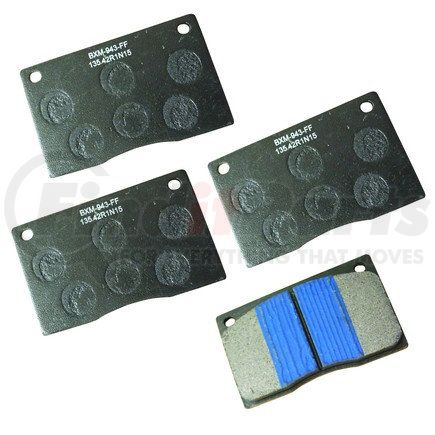 SBM135 by BENDIX - STOP CERAMIC DISC PAD SET