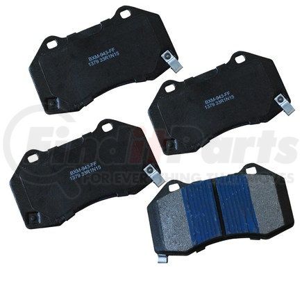 SBM1379 by BENDIX - Stop Ceramic Disc Pad Set