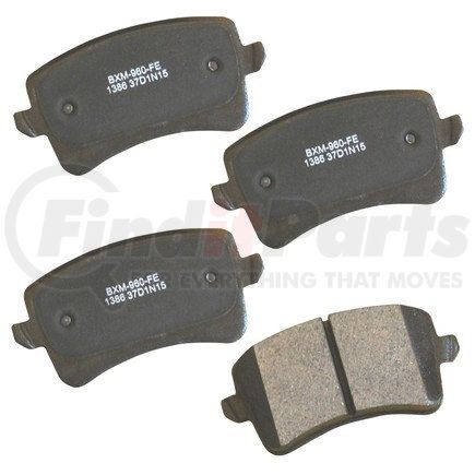 SBM1386 by BENDIX - Stop Ceramic Disc Pad Set