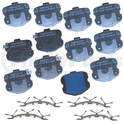 SBM1419F by BENDIX - STOP CERAMIC DISC PAD SET