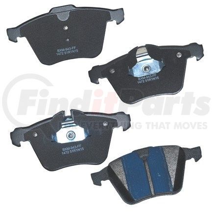 SBM1472 by BENDIX - Stop Ceramic Disc Pad Set