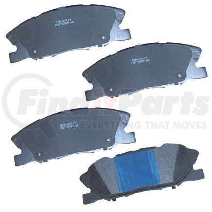 SBM1767 by BENDIX - STOP CERAMIC DISC PAD SET