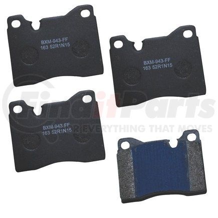 SBM163 by BENDIX - STOP CERAMIC DISC PAD SET