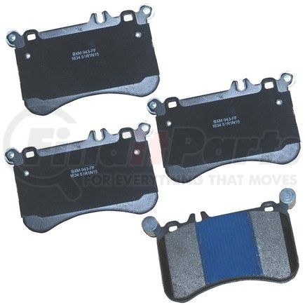 SBM1634 by BENDIX - STOP CERAMIC DISC PAD SET