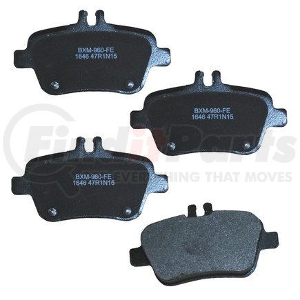 SBM1646 by BENDIX - Stop Ceramic Disc Pad Set