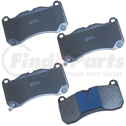 SBM1666 by BENDIX - STOP CERAMIC DISC PAD SET