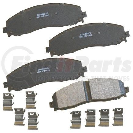 SBM1691 by BENDIX - Stop Ceramic Disc Pad Set