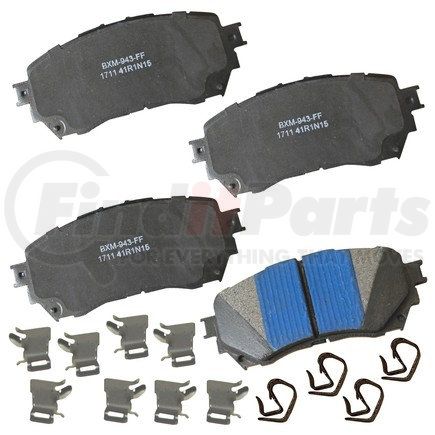 SBM1711 by BENDIX - STOP CERAMIC DISC PAD SET