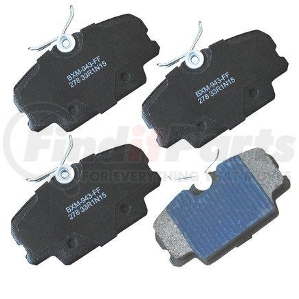 SBM278 by BENDIX - STOP CERAMIC DISC PAD SET