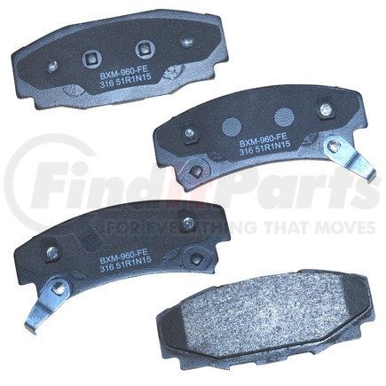 SBM316 by BENDIX - STOP CERAMIC DISC PAD SET