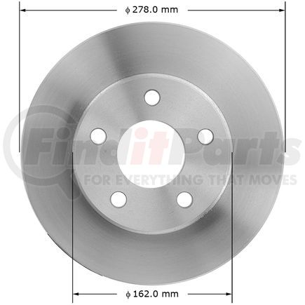 Bendix 145158 Disc Brake Rotor Brake Rotor