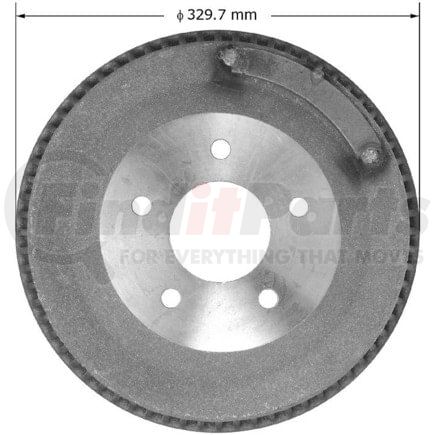 PDR0004 by BENDIX - Drum
