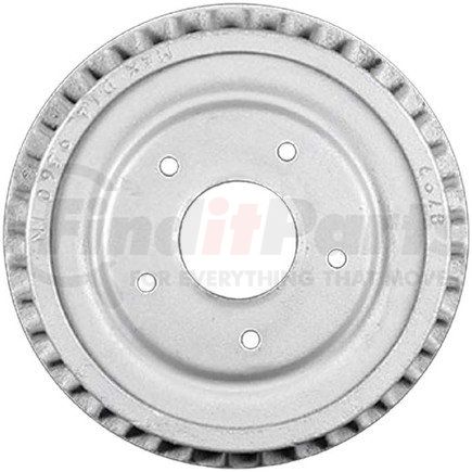 PDR0059 by BENDIX - Brake Drum - 9.5", Cast Iron, Natural, 5 Lug Holes, 4.75" Bolt Circle