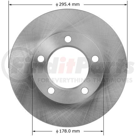Bendix 141289 Disc Brake Rotor Rotor