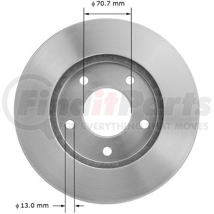 141400 by BENDIX - ROTOR