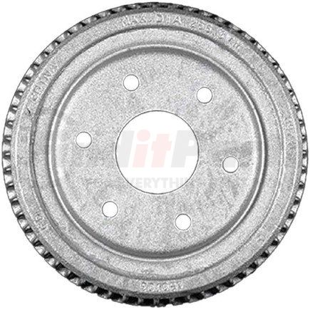 PDR0541 by BENDIX - Brake Drum - 10", Cast Iron, Natural, 6 Lug Holes, 5.5" Bolt Circle