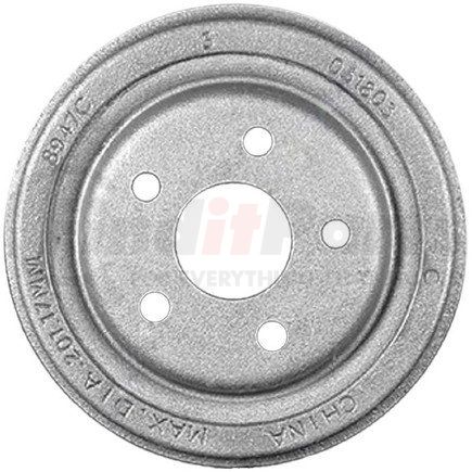 PDR0558 by BENDIX - Brake Drum - Cast Iron, 7.875 Inch Diameter, 5 Lug Holes