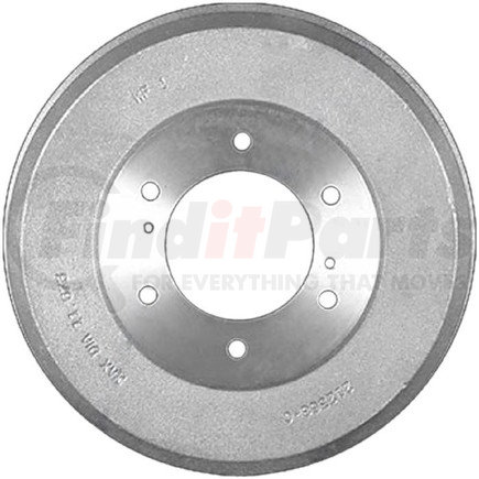 PDR0564 by BENDIX - Brake Drum - Rear, 11.22", Cast Iron, Natural, 6 Lug Holes, 5.5" Bolt Circle