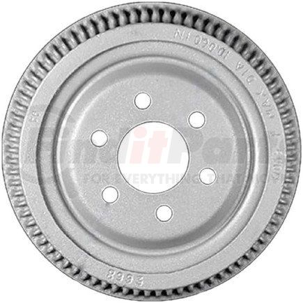 PDR0602 by BENDIX - Brake Drum - Rear, 10", Cast Iron, Natural, 6 Lug Holes, 4.5" Bolt Circle