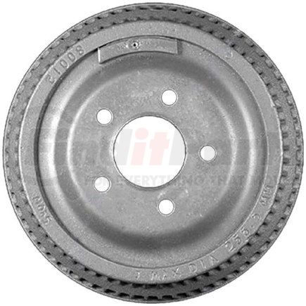 PDR0631 by BENDIX - Brake Drum - Rear, 10", Cast Iron, Natural, 5 Lug Holes, 4.5" Bolt Circle