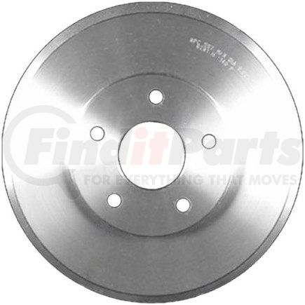 PDR0645 by BENDIX - Brake Drum - Rear, 9", Cast Iron, Natural, 5 Lug Holes, 100mm Bolt Circle