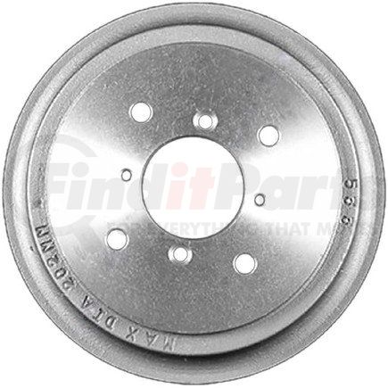 PDR0652 by BENDIX - Brake Drum - Cast Iron, 7.88 Inch Diameter, 4 Lug Holes