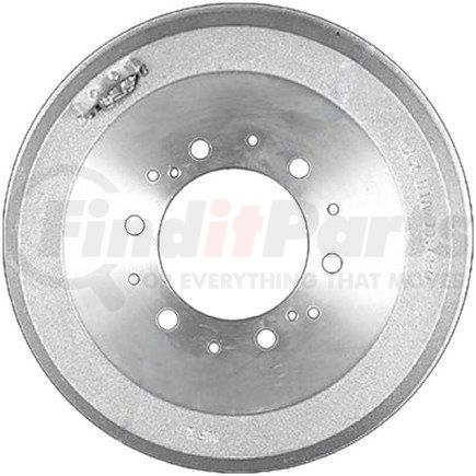 PDR0654 by BENDIX - Brake Drum - Rear, 11.615", Cast Iron, Natural, 6 Lug Holes, 5.5" Bolt Circle