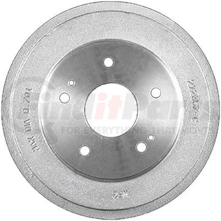 PDR0702 by BENDIX - Brake Drum - Rear, 8.66", Cast Iron, Natural, 5 Lug Holes, 114.30mm Bolt Circle