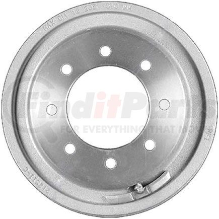 PDR0722 by BENDIX - Brake Drum - Cast Iron, 12.125 Inch Diameter, 8 Lug Holes